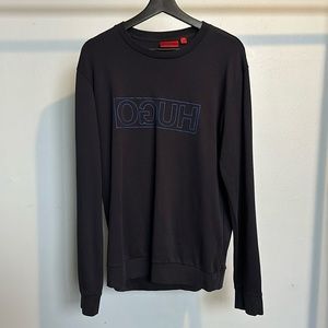 Hugo Navy revrse Crewneck Size L